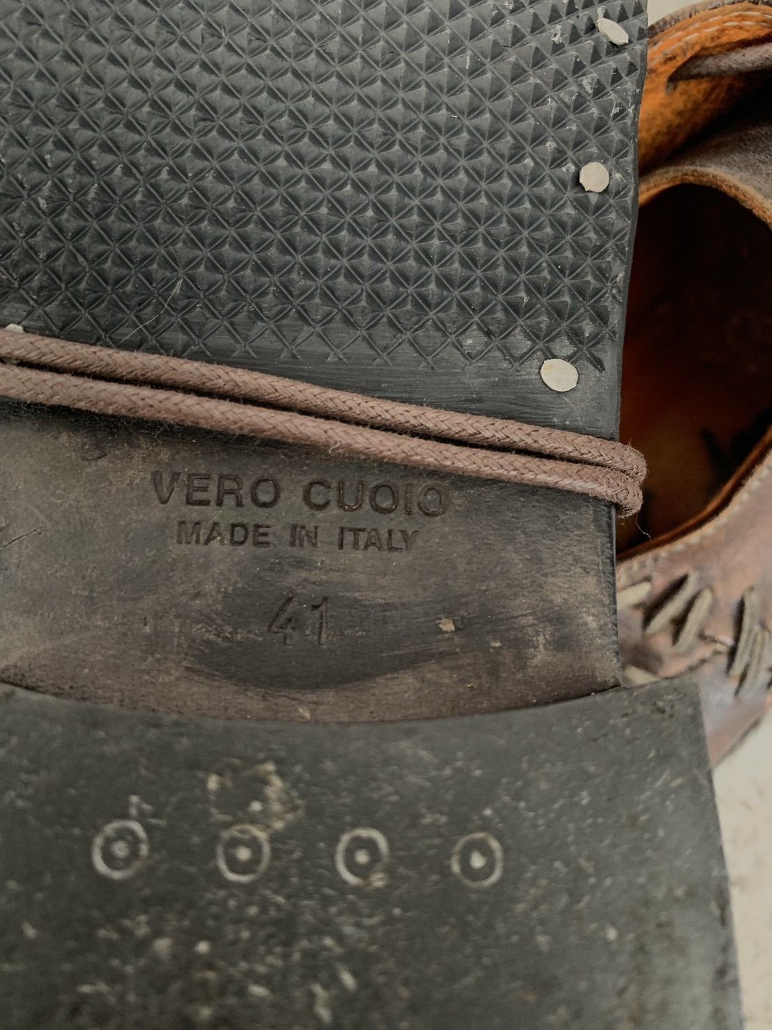 Dries Van Noten Rare🔥 Dries Van Noten Vero Cuoio Frankenstein Leather Shoes Size US 9.5 / EU 42-43 - 6 Thumbnail