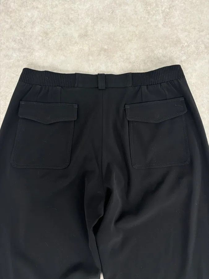 Armani Collezioni SS2006 Armani Collezioni Black Cozy Pants Size US 34 / EU 50 - 7 Thumbnail