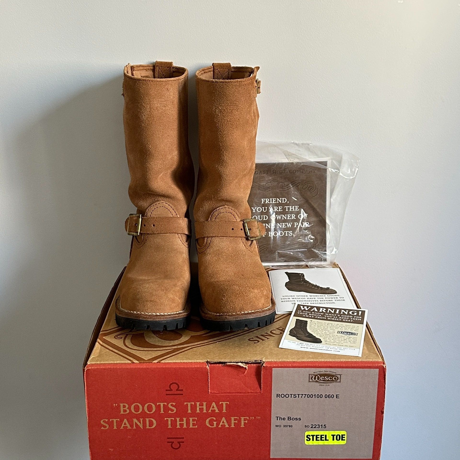 WESCO Wesco Boss Burlap Engineer Boots Size US 6 / EU 39 - 2 Thumbnail