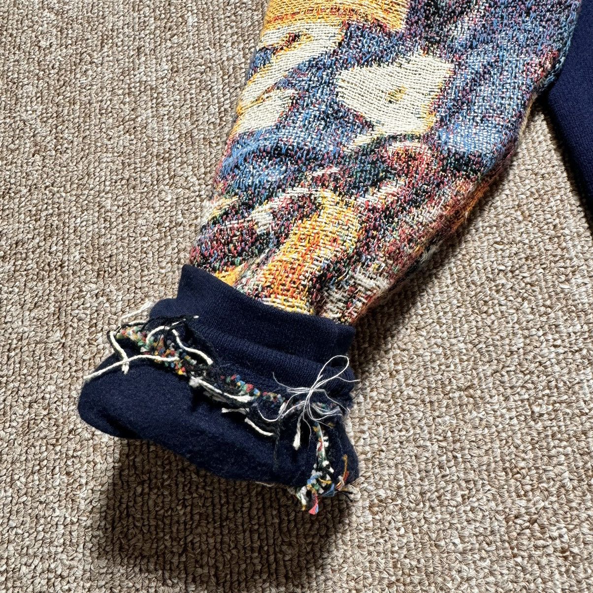 Fruit Of The Loom × Nike Kobe Bryant Custom Knit Sleeve Sweatshirt AMAZING DETAILS Size US S / EU 44-46 / 1 - 18 Thumbnail