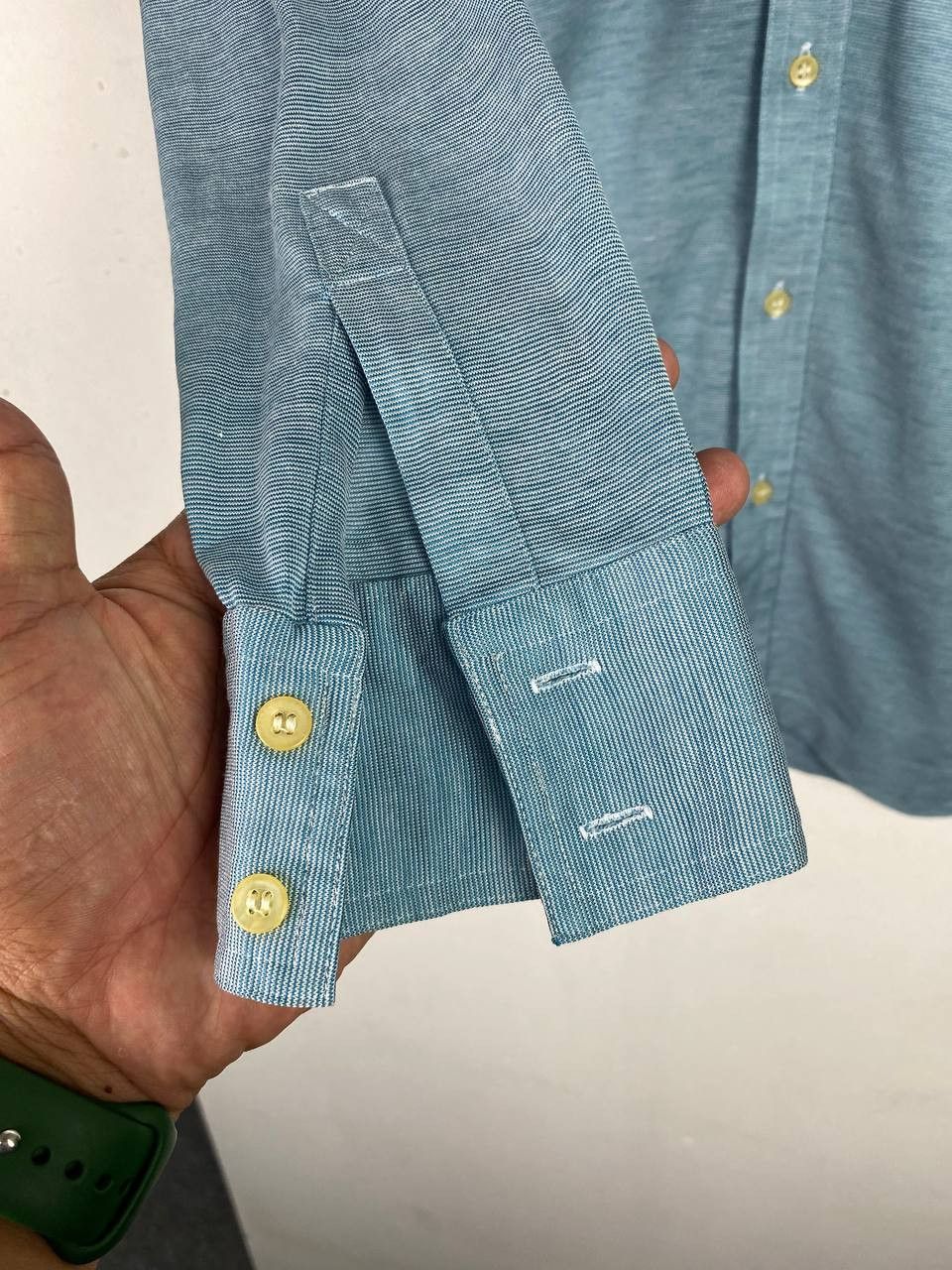 Vintage vintage 70s style longsleeves retro polo tee nice design Size US M / EU 48-50 / 2 - 5 Thumbnail