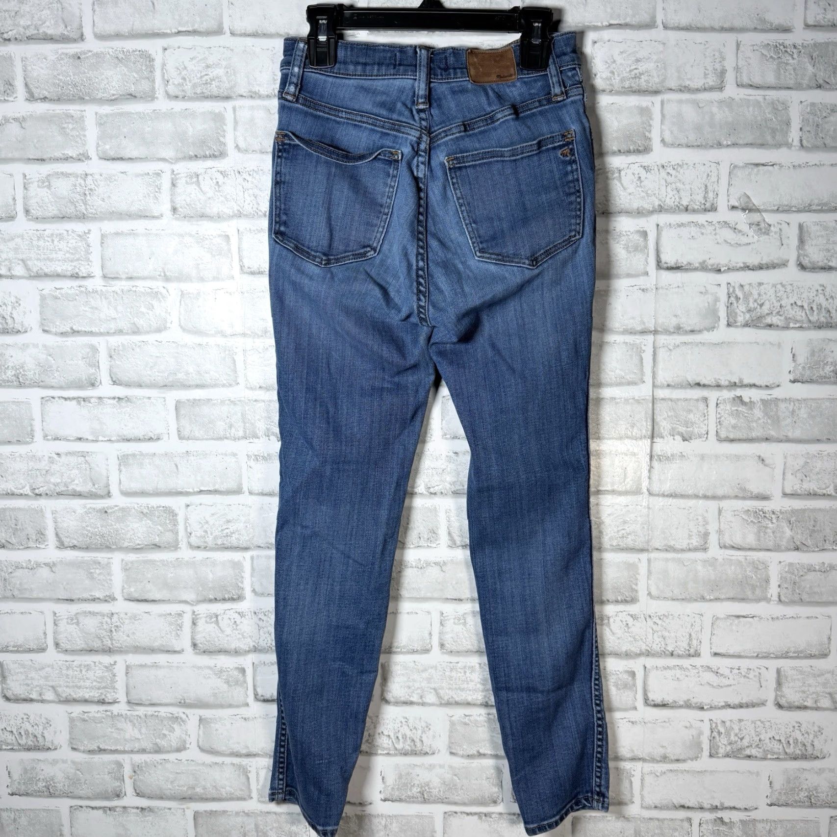 Madewell Madewell Jeans 10” High Rise Skinny Blue Cotton Size 25x24 Womens Size 42" / US 20 - 5 Thumbnail