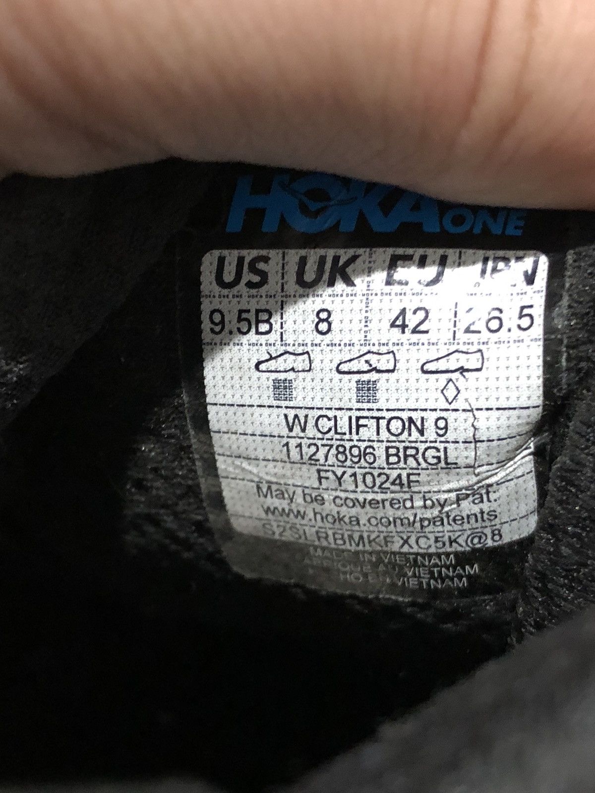 Hoka Hoka One One Clifton 9 Shoes Womens Size 9.5 Black Rose Gold Size US 9.5 / IT 39.5 - 16 Thumbnail