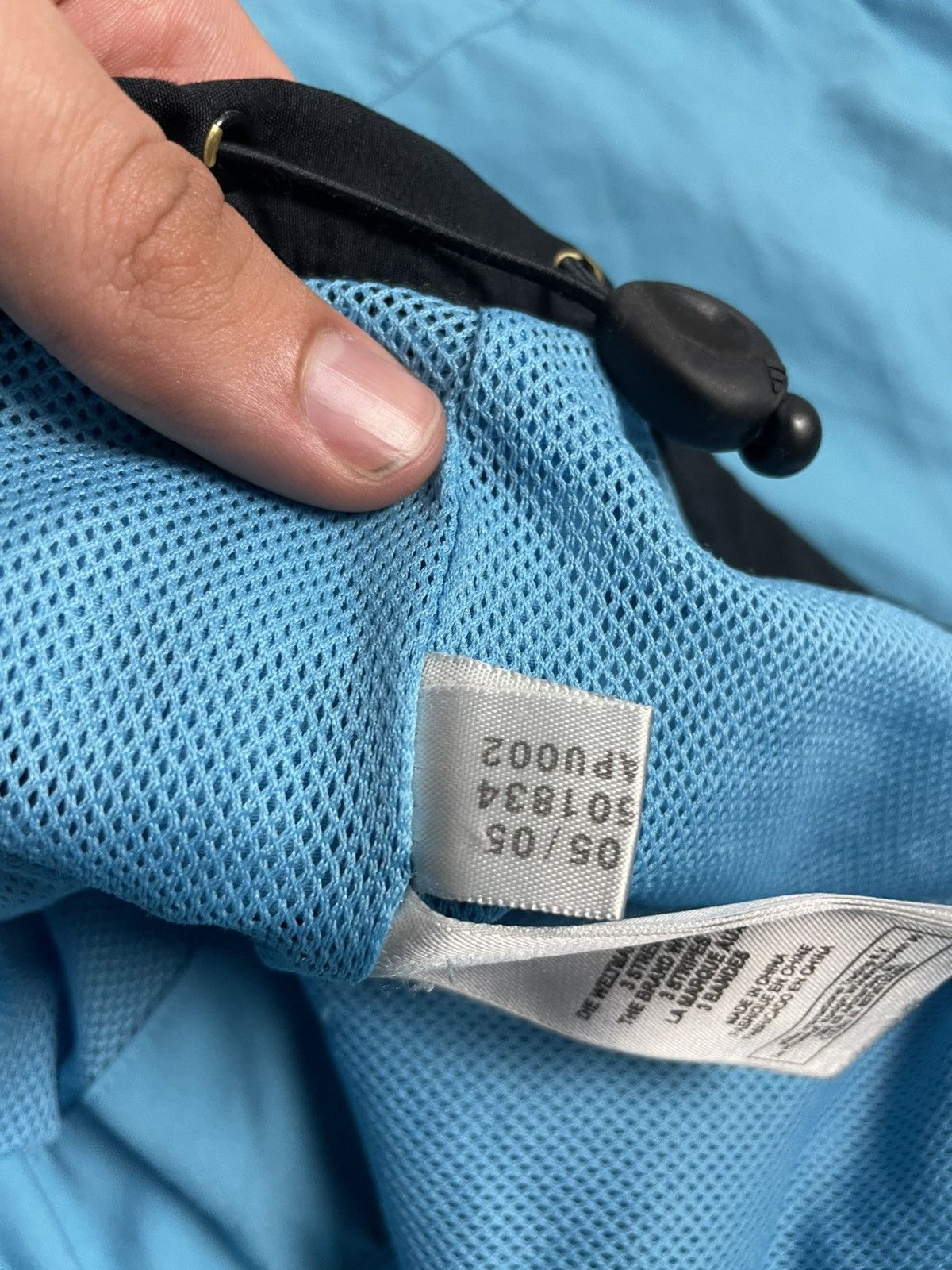 Adidas Vintage Adidas Marseille Nylon Olympic Jacket Y2K Size US S / EU 44-46 / 1 - 10 Thumbnail