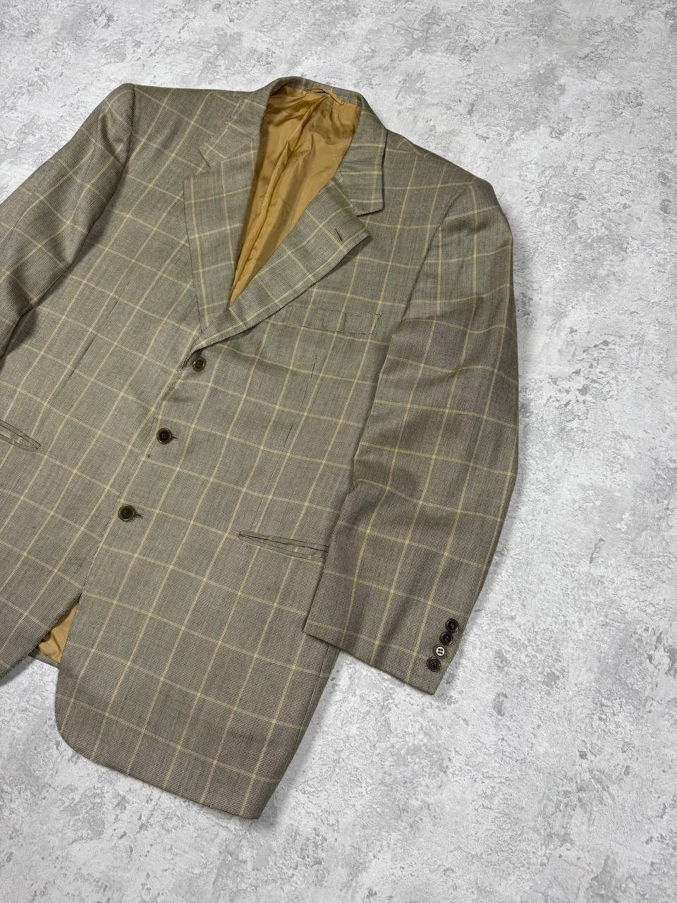 Brioni Brioni Traiano Wool Linen 3 Button Mens Blazer Size 56R Size 54R - 3 Thumbnail