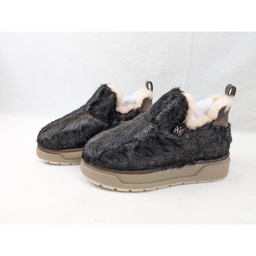 Amiri o1rshd1 Furry Malibu Boot in Brown Size US 10 / EU 43 - 17 Thumbnail