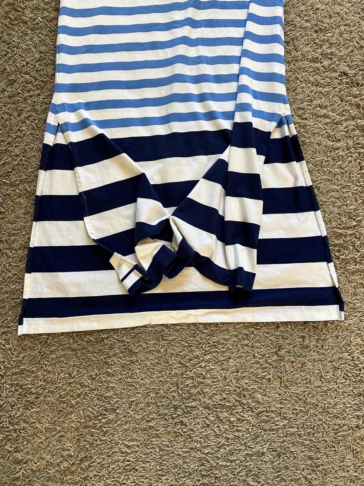 Vineyard Vines Vineyard Vines Striped Maxi Dress - Size L Size L / US 10 / IT 46 - 3 Thumbnail