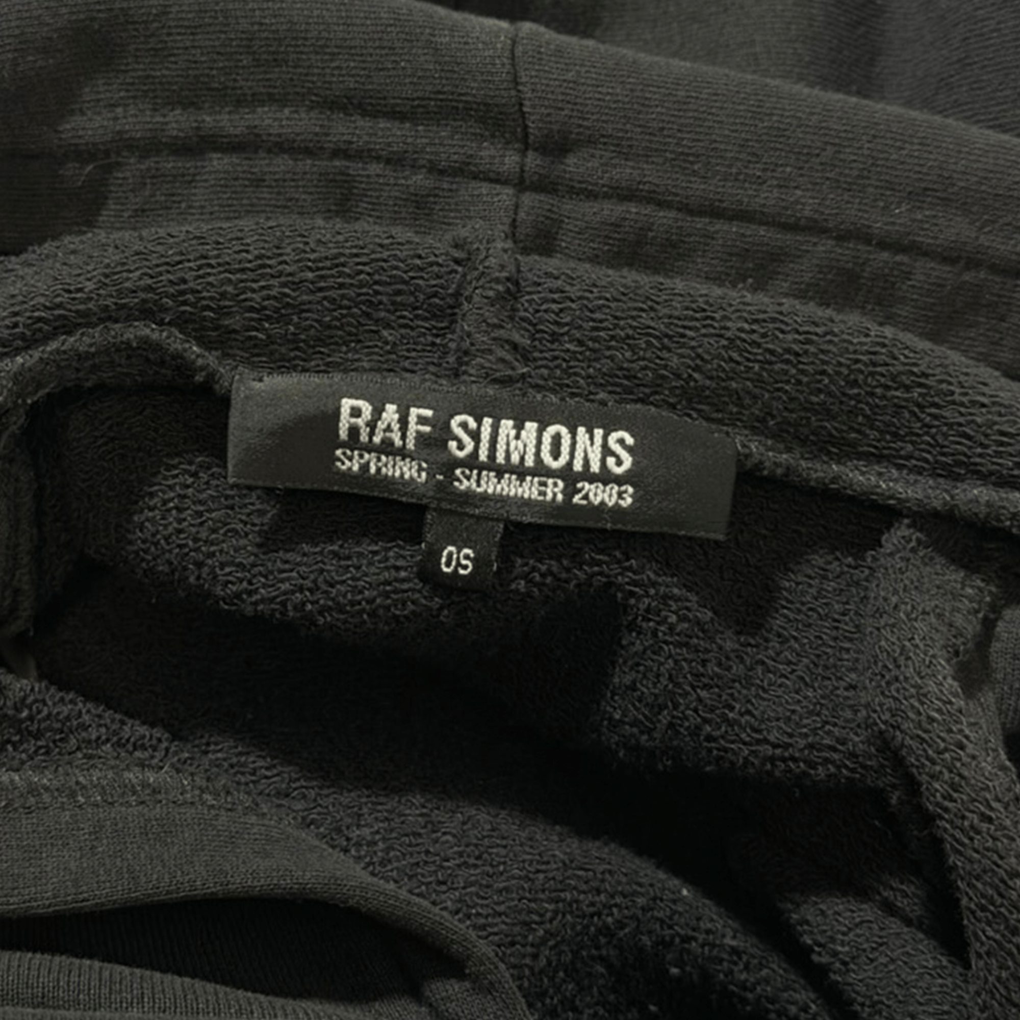 Raf Simons SS03 Raf Simons ‘Consumed’ Runway Cut Out Hoodie Size US L / EU 52-54 / 3 - 4 Thumbnail