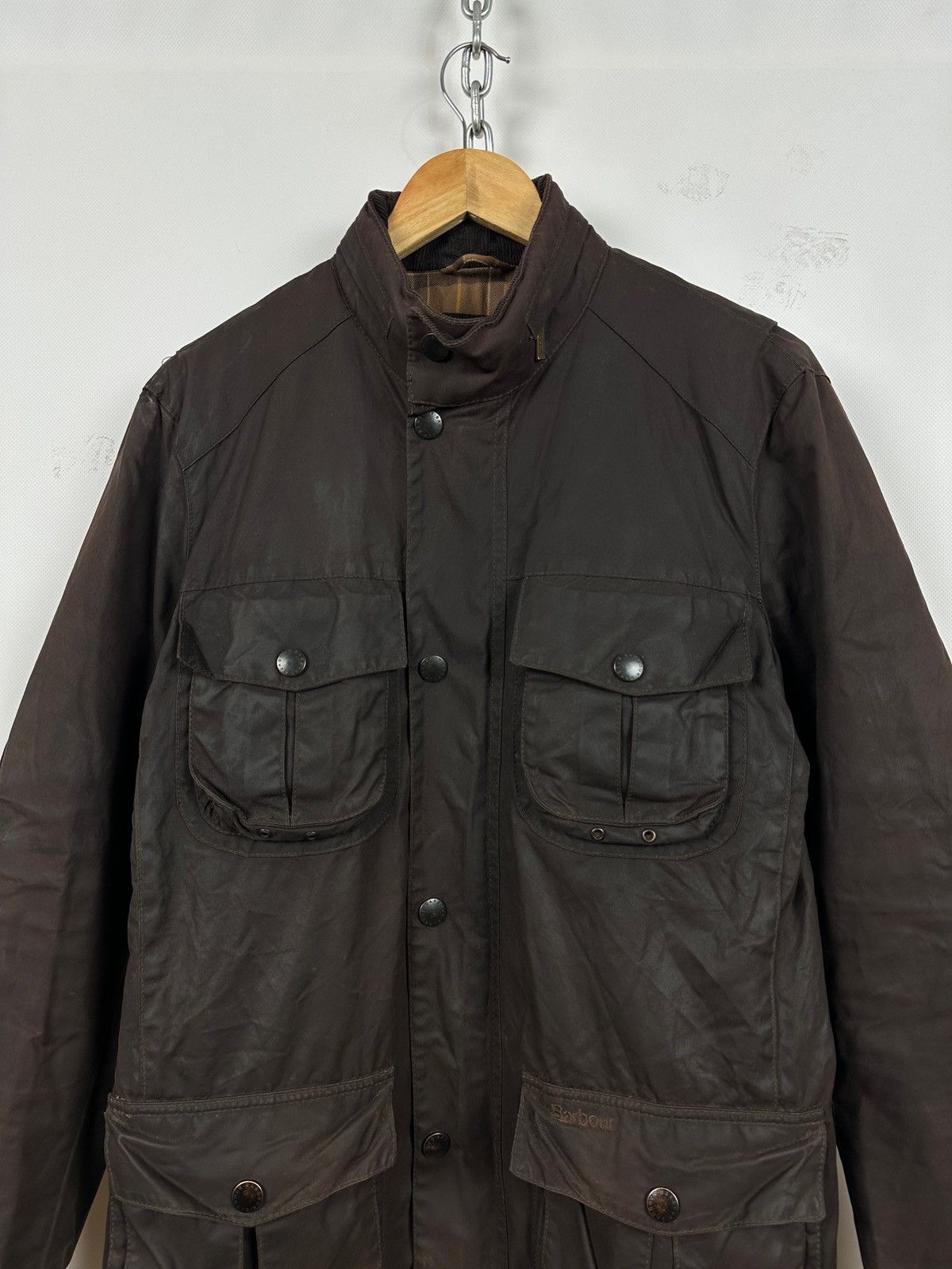 Barbour Barbour Corbridge Brown Waxed Coat Jacket Size US M / EU 48-50 / 2 - 5 Thumbnail