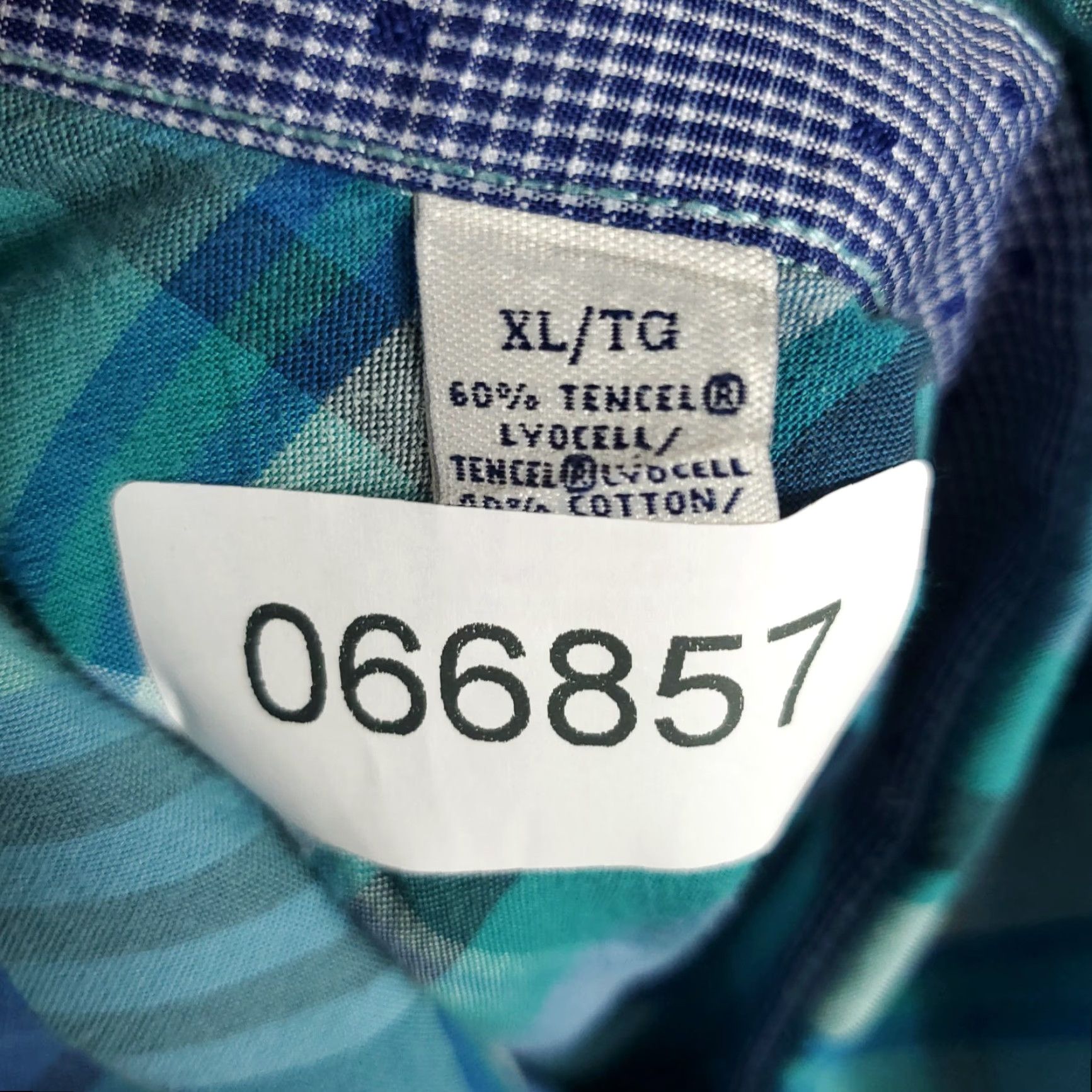 Tommy Bahama Tommy Bahama Shirt Mens XL Blue Plaid Lyocell Button Up Short Sleeve Size US XL / EU 56 / 4 - 6 Thumbnail
