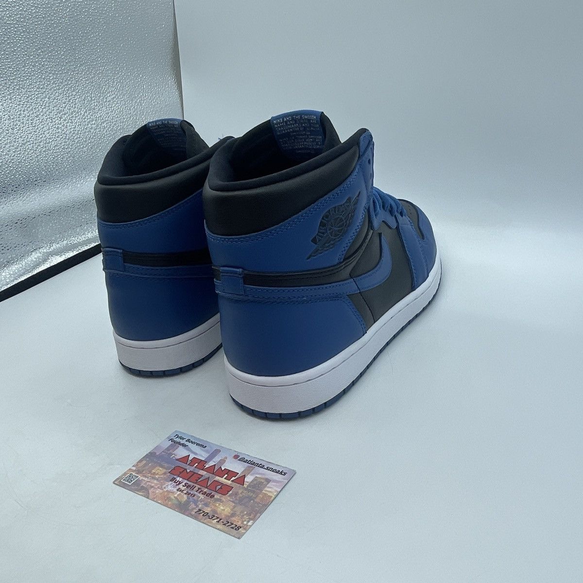 Jordan Brand Air Jordan 1 high dark marine blue Size US 9.5 / EU 42-43 - 5 Thumbnail