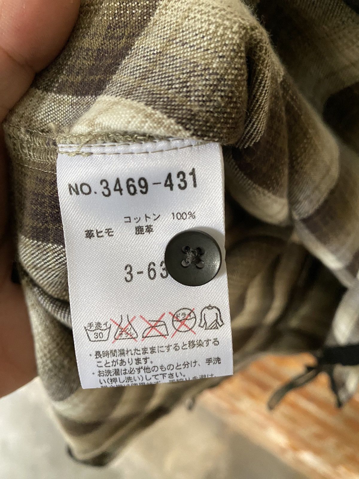 Japanese Brand × Obelisk × Schlussel 🔥Shadow Flannel Size US L / EU 52-54 / 3 - 14 Thumbnail