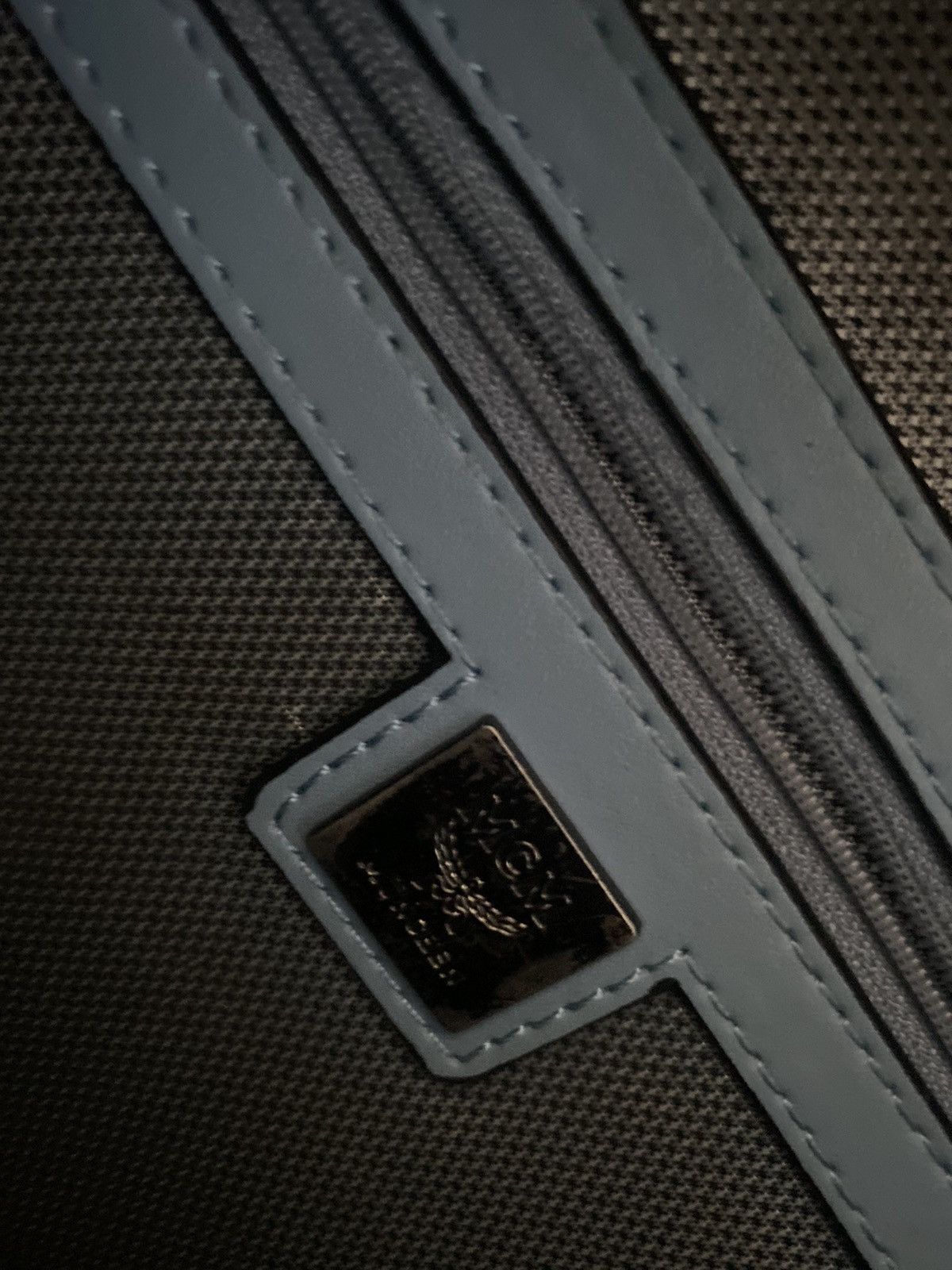 Light Blue customize MCM Backpack