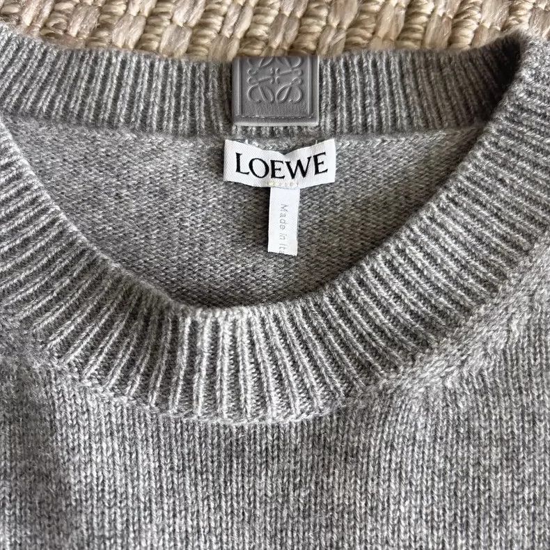 Loewe LOEWE Grey cashmere sweater Size US S / EU 44-46 / 1 - 2 Thumbnail