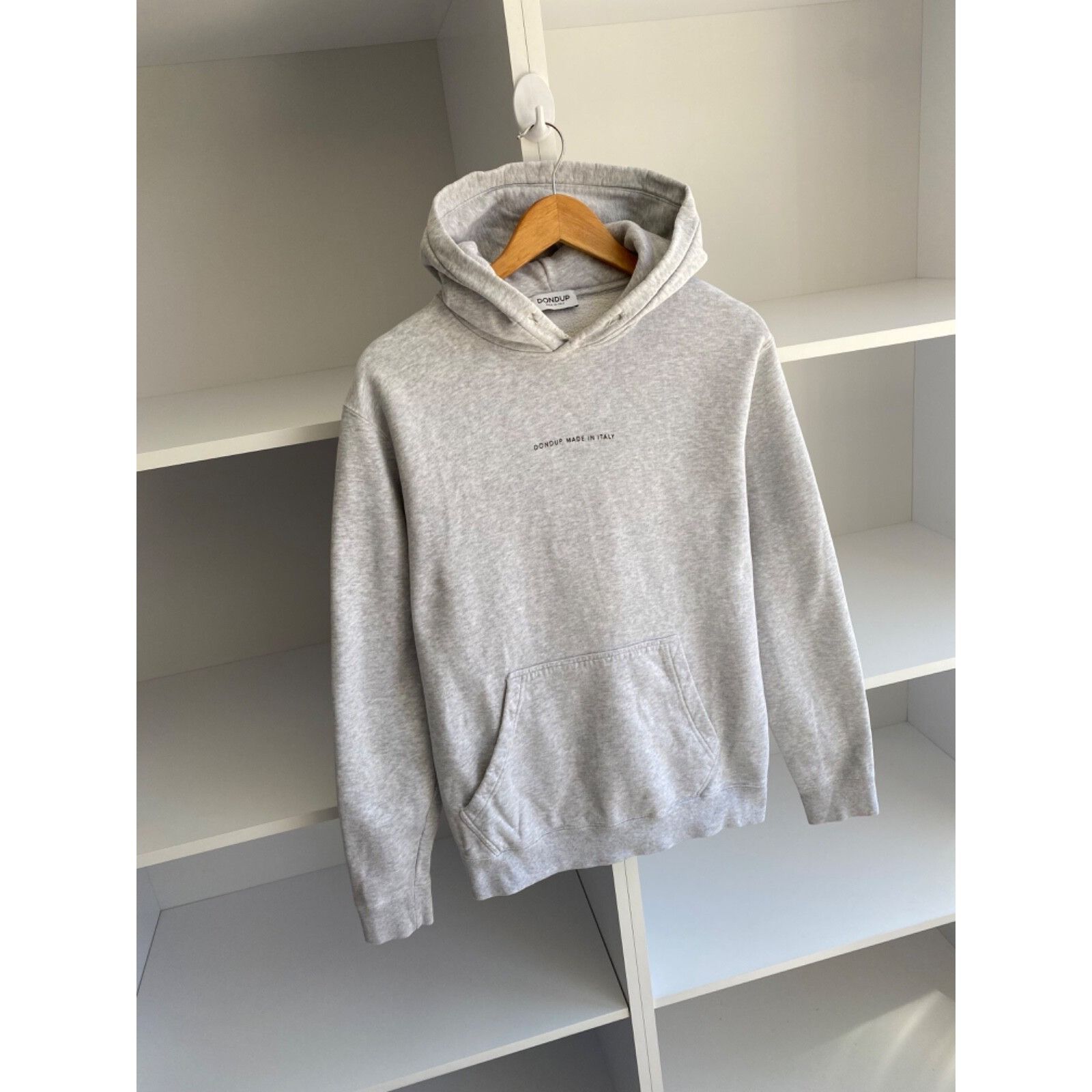 Dondup VTG Dondup Made in Italy Grey Luxury Grey Hoodie Size US M / EU 48-50 / 2 - 2 Thumbnail