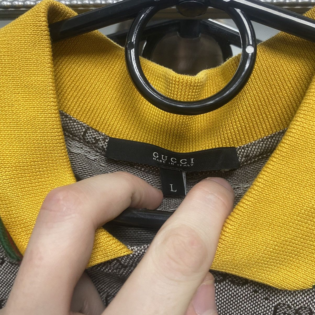 Gucci Gucci polo shirt luxury monogram Size US L / EU 52-54 / 3 - 5 Thumbnail