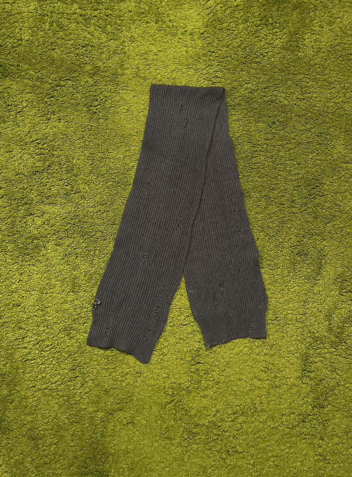 Diesel Diesel avant garde opium style factory distressed scarf wool Size ONE SIZE - 9 Thumbnail