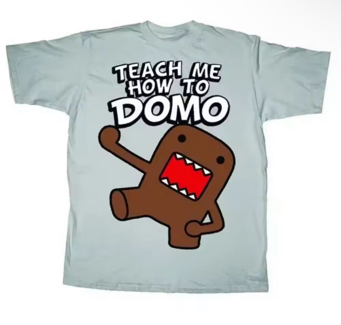 Japanese Brand Streetwear Japanese Anime Domo Kun T-Shirt Punk Graphic Tees Size S / US 4 / IT 40 - 1 Thumbnail