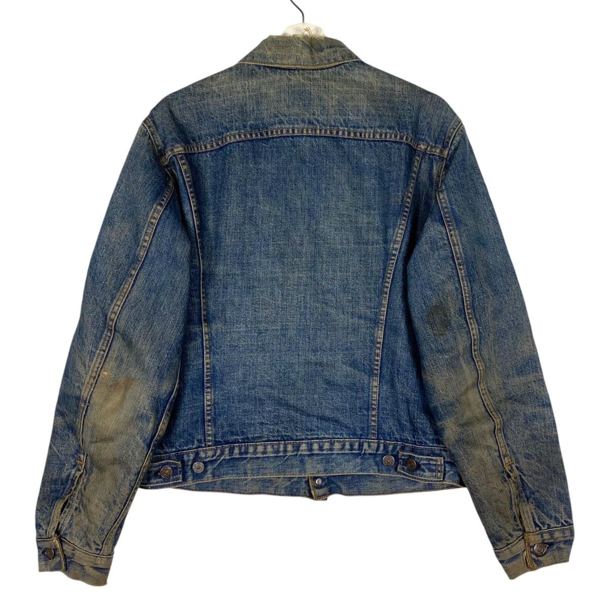 Levi's × Levi's Vintage Clothing × Vintage 💥 70s LEVIS BLANKET TRUCKER DENIM JACKET BUTTON #52 Size US L / EU 52-54 / 3 - 7 Thumbnail