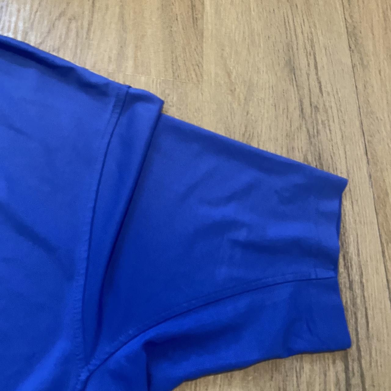 Nike 2000s y2k Nike blue and white striped short Size US L / EU 52-54 / 3 - 7 Thumbnail