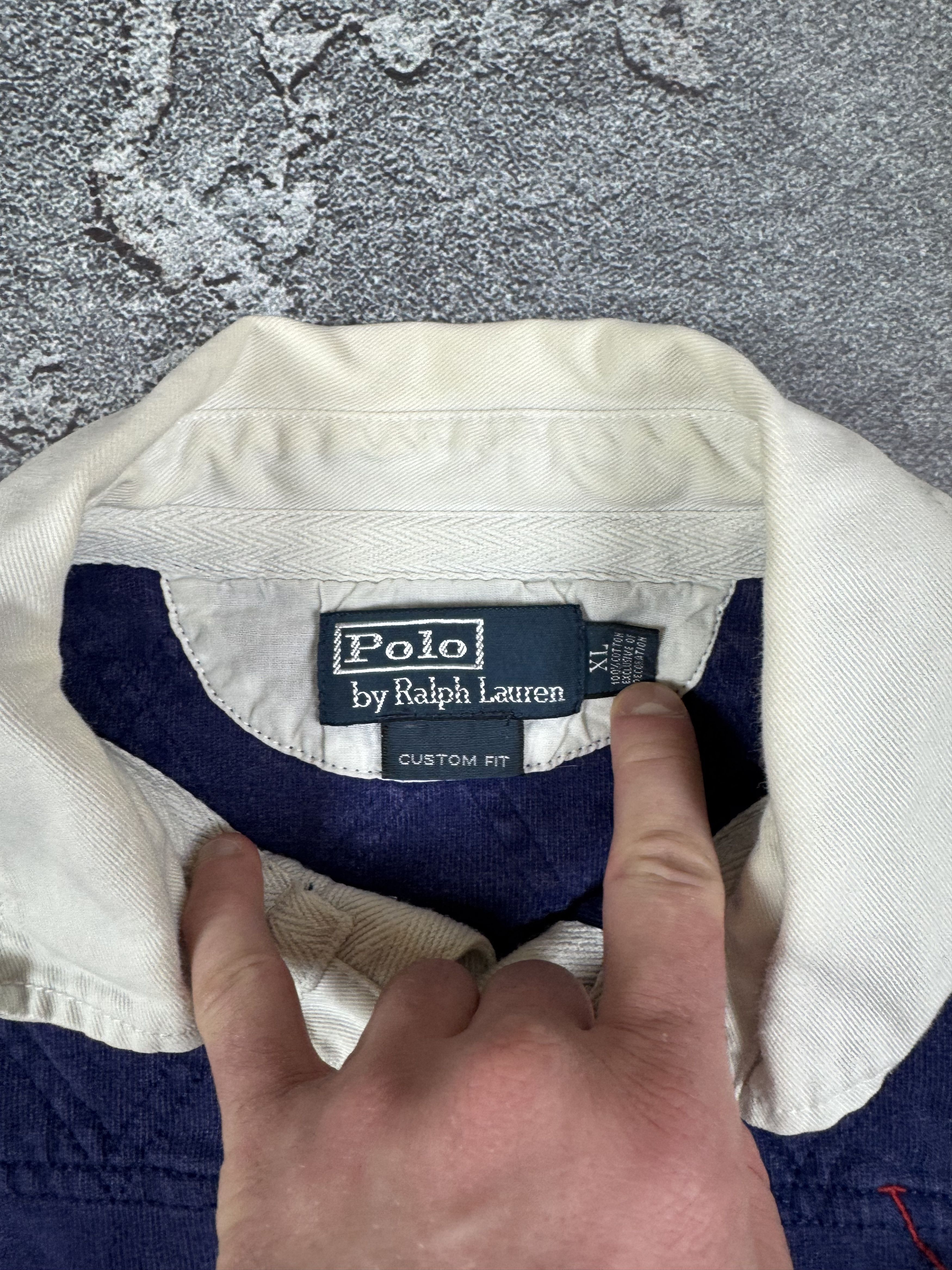 Polo Ralph Lauren Polo Ralph Lauren Rugby Shirt Long Sleeve Size L Streetwear Size US L / EU 52-54 / 3 - 4 Thumbnail