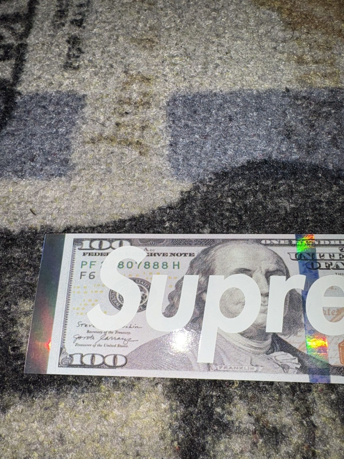 Supreme Supreme Money Box Logo Sticker FW25 Size ONE SIZE - 2 Thumbnail