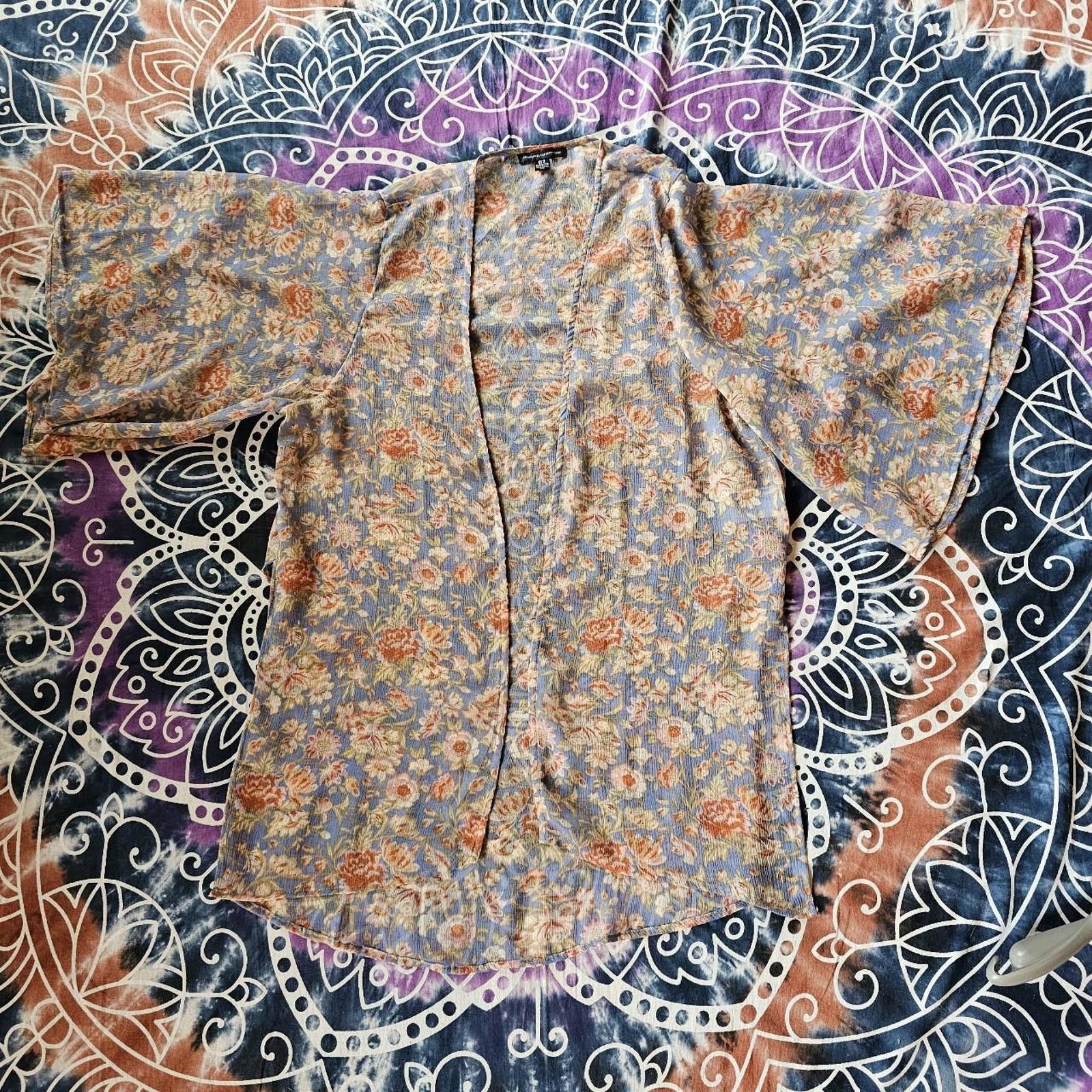 American Eagle Outfitters American Eagle Outfitters Women's Tan and Blue Komono Size ONE SIZE - 1 Thumbnail