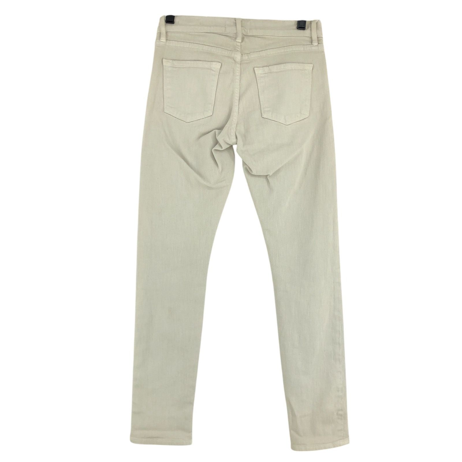 Frame Frame Size 25 Jeans Le Garcon Stretch Cropped Stone Cotton Size 28" / US 6 / IT 42 - 7 Thumbnail