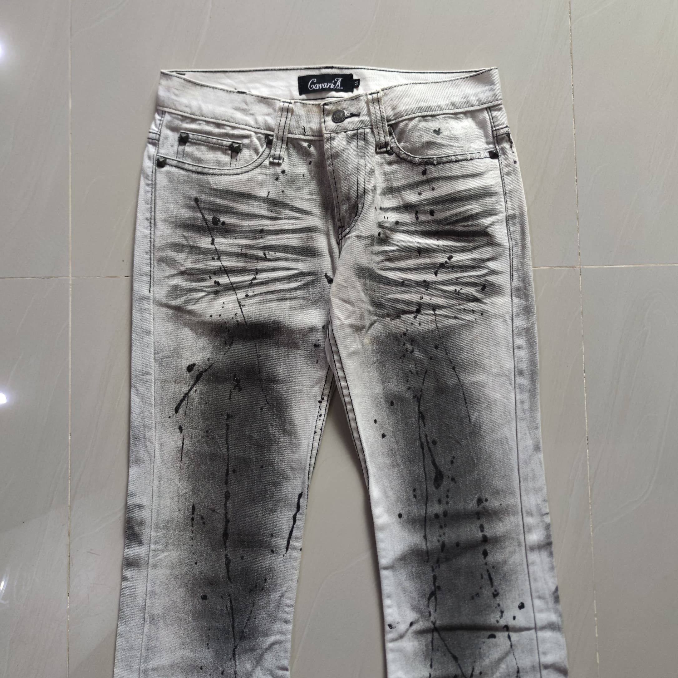 CAVARI A FLARE DENIM