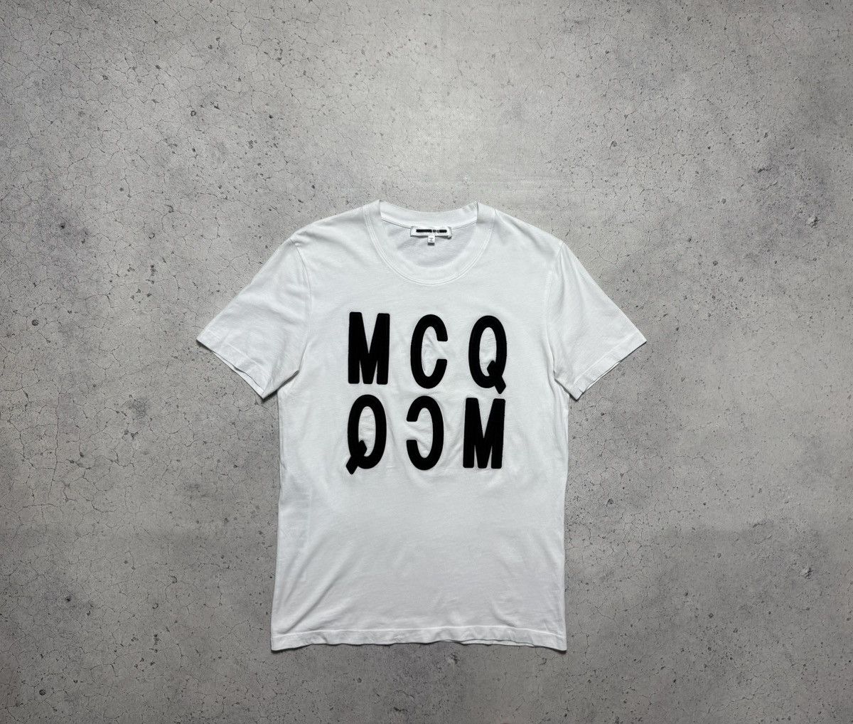 Alexander McQueen MCQ White Luxury Big Logo Shirt