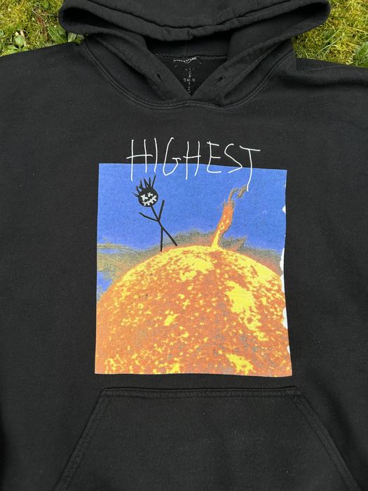 Travis Scott TRAVIS SCOTT HIGHEST IN THE ROOM SUN HOODIE BLACK