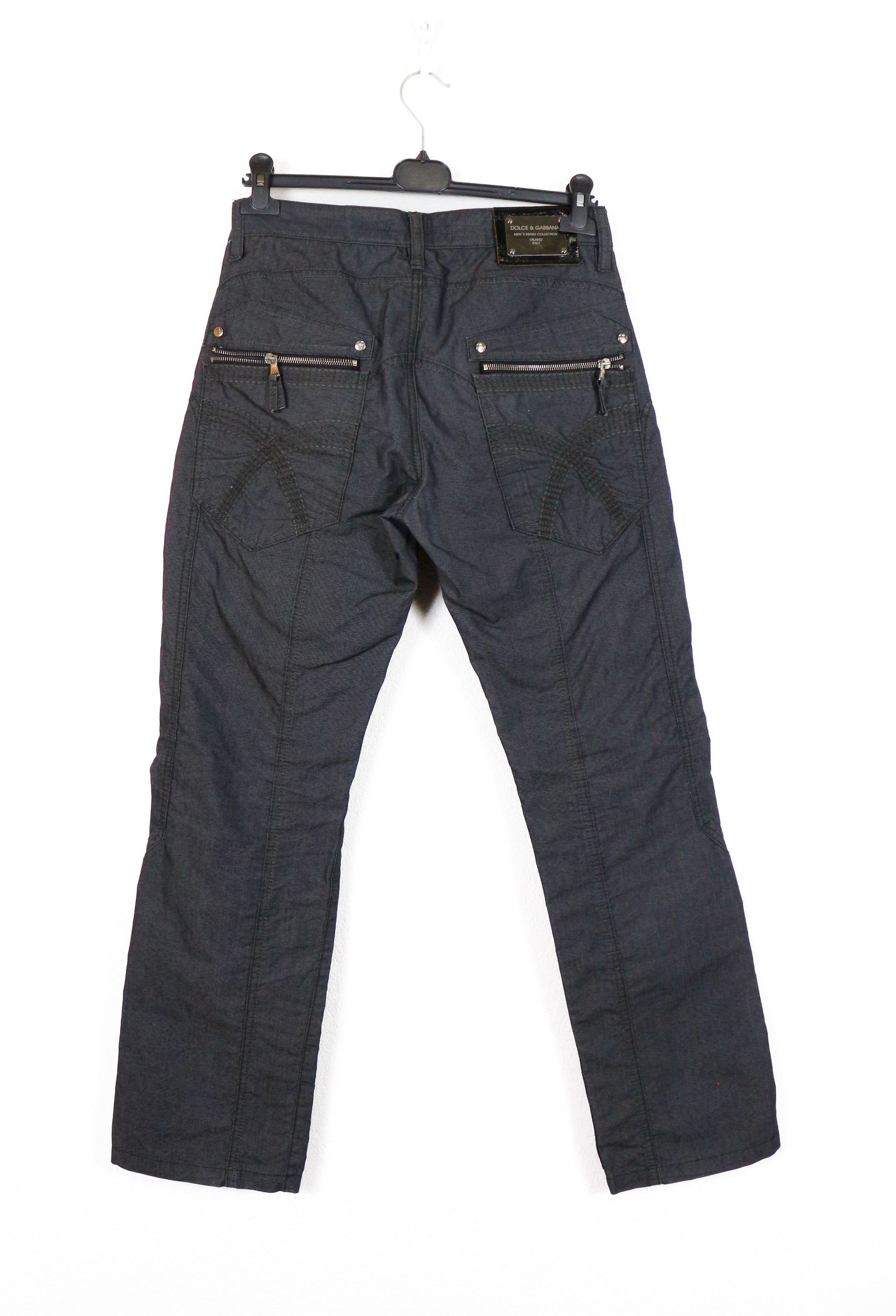 Dolce & Gabbana Archive Dolce & Gabbana Logo Avant Garde Pants Y2K Size 29" - 5 Thumbnail