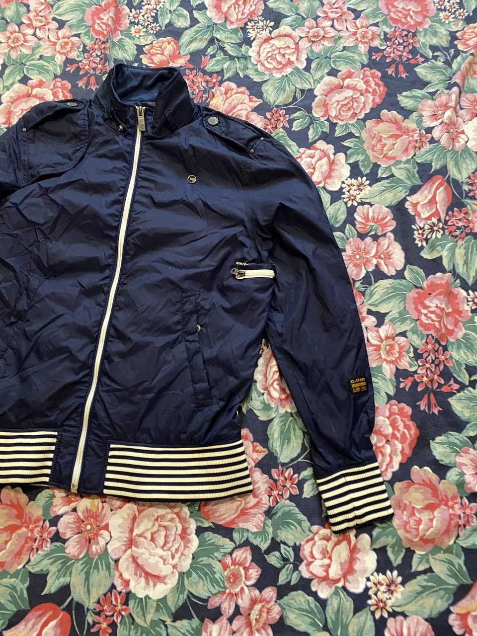 G-Star Y2K vintage blue jacket G-Star Raw Streetwear size L Size US L / EU 52-54 / 3 - 9 Thumbnail