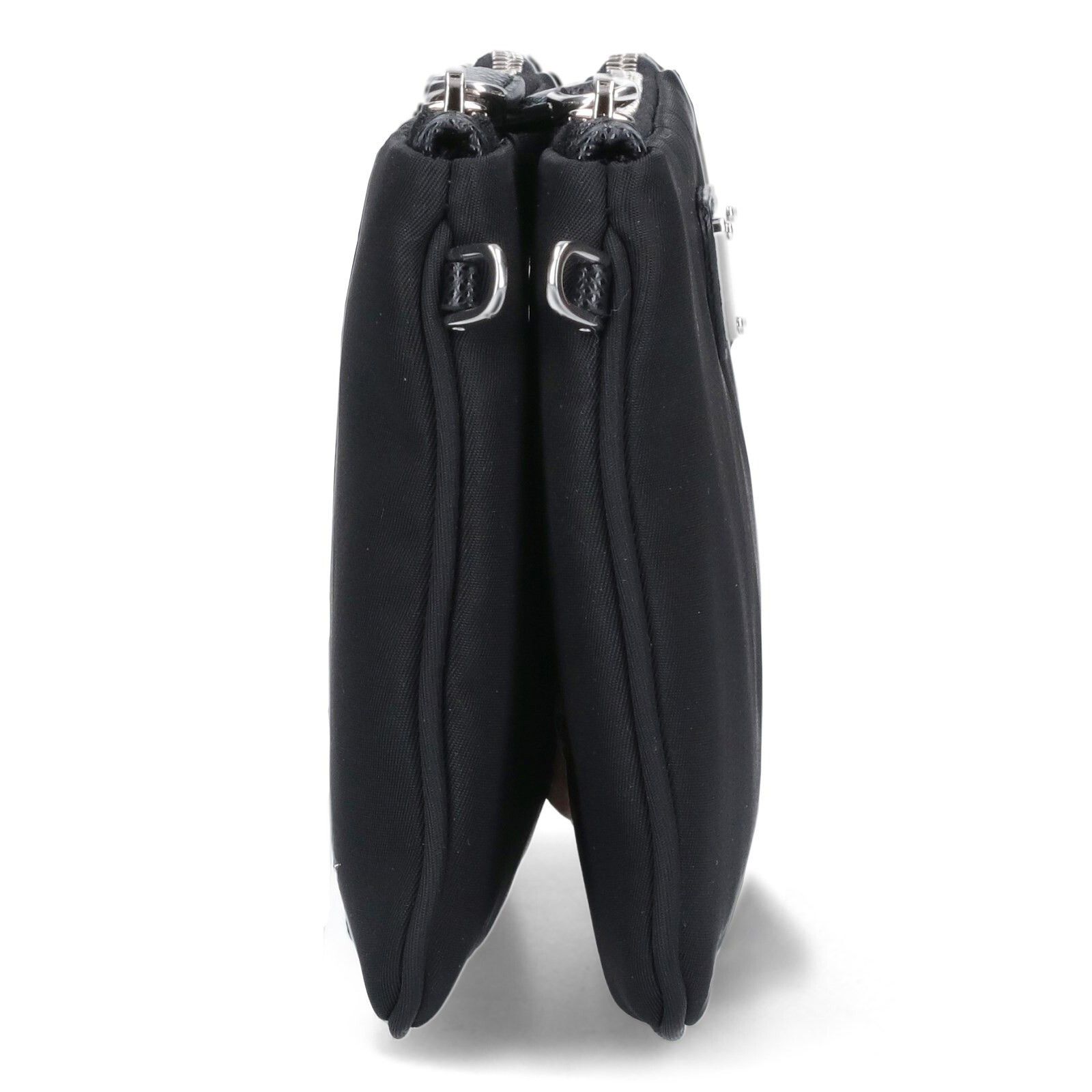 Prada PRADA Re-Nylon Black Double Pouch New And Authentic Size ONE SIZE - 5 Thumbnail