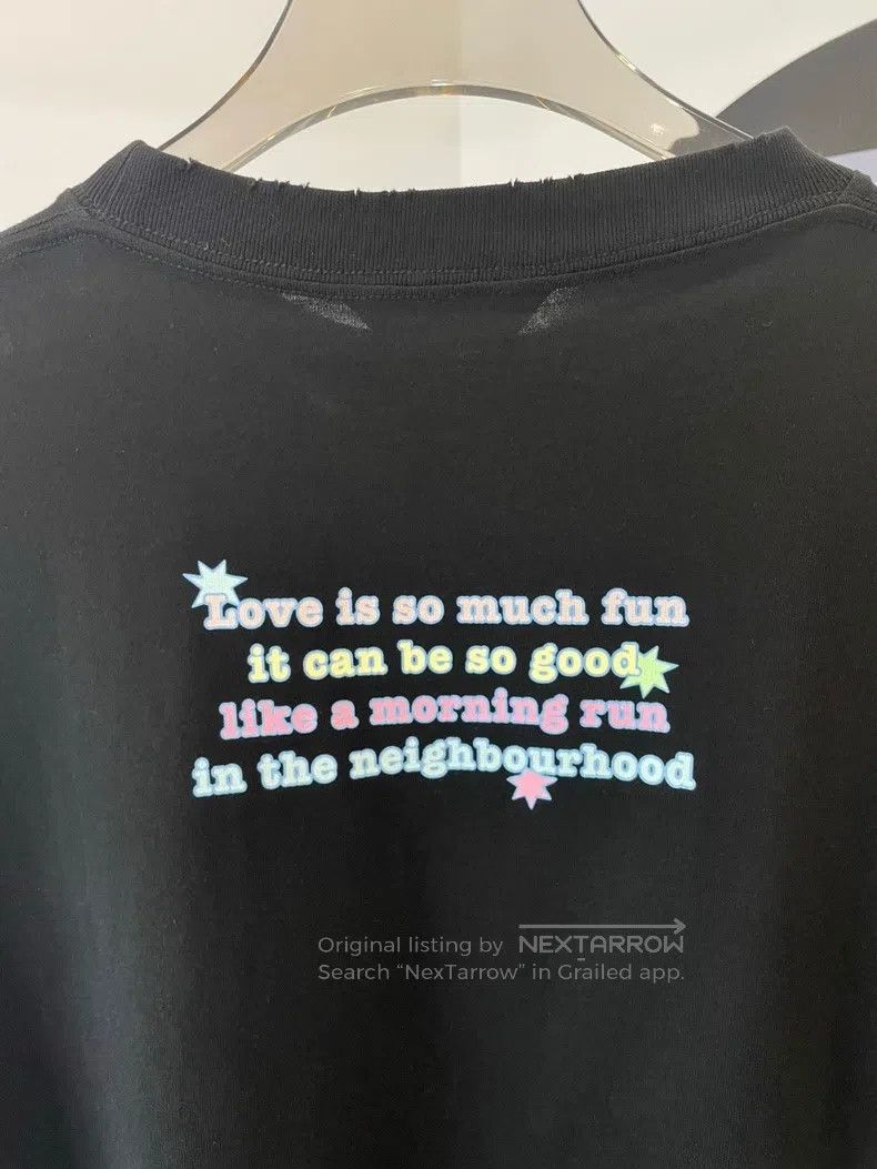 Balenciaga Balenciaga Alphabet print pattern black short sleeve T-shi Size US S / EU 44-46 / 1 - 3 Thumbnail