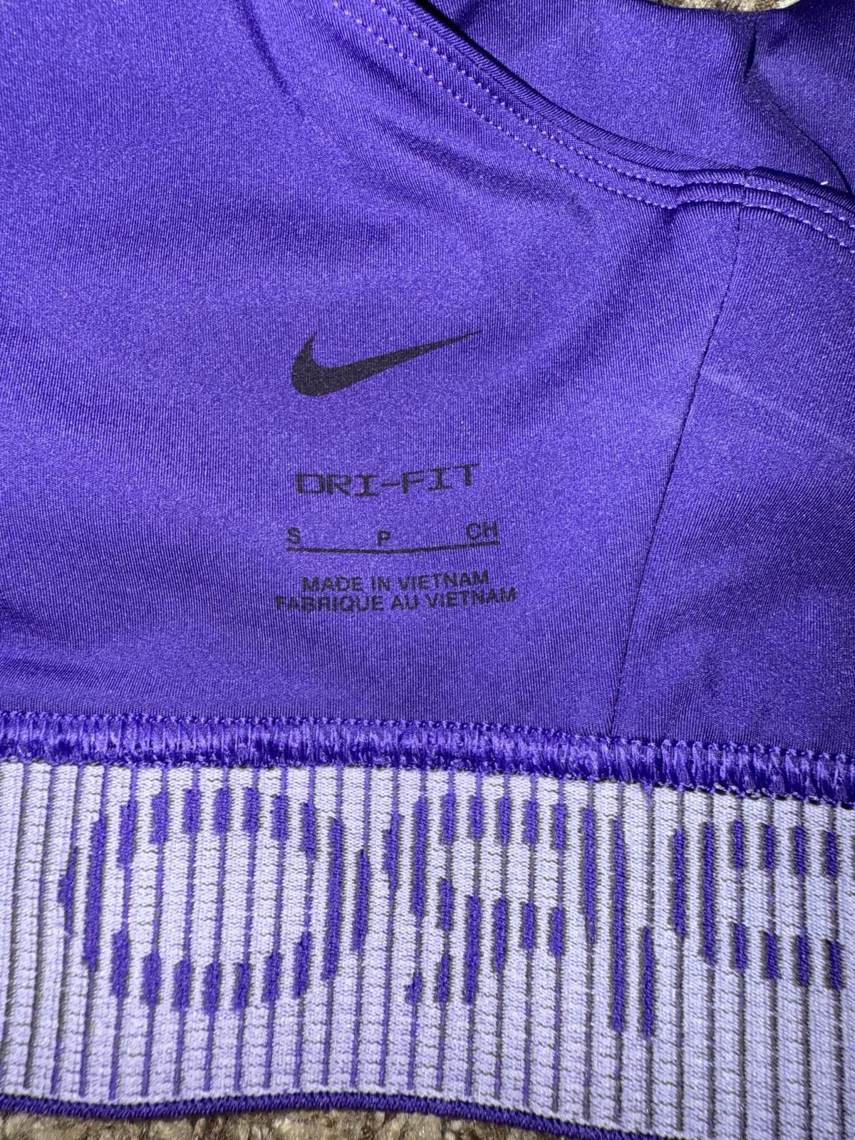 Nike Nike Pro Women's Light-Support Non-Padded Sports Bra Sample Size ONE SIZE - 6 Thumbnail
