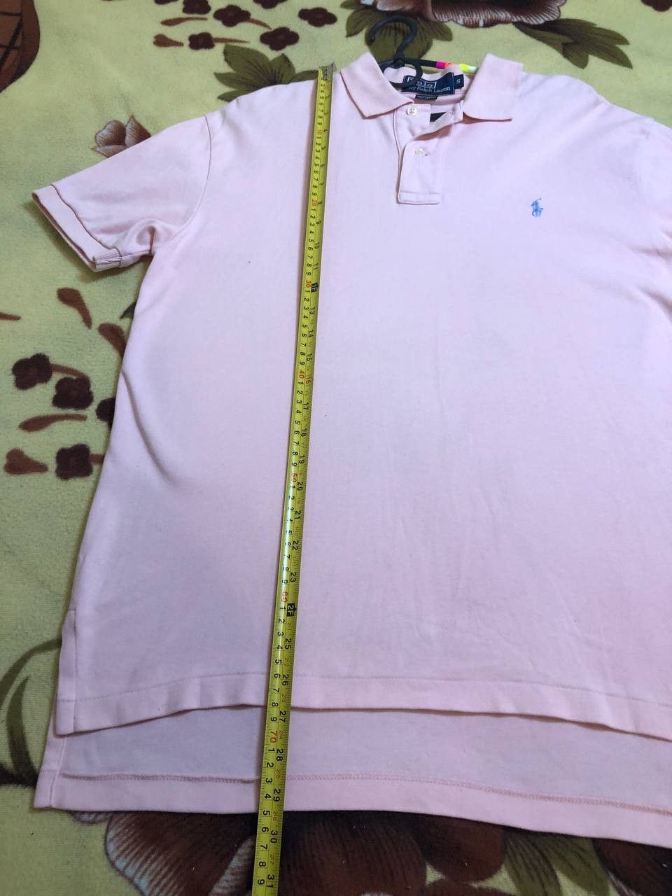 Polo Ralph Lauren Ralph Lauren Polo Shirt Men's Pink Short Sleeve Classic Fit Size US S / EU 44-46 / 1 - 6 Thumbnail