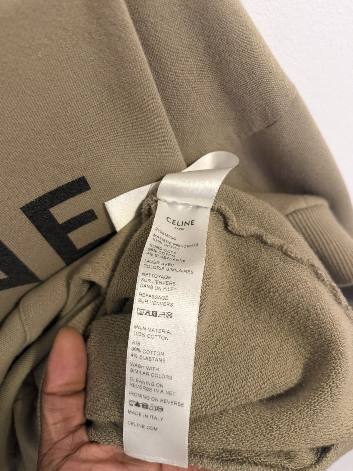Celine Celine hoodie Size US XL / EU 56 / 4 - 4 Thumbnail
