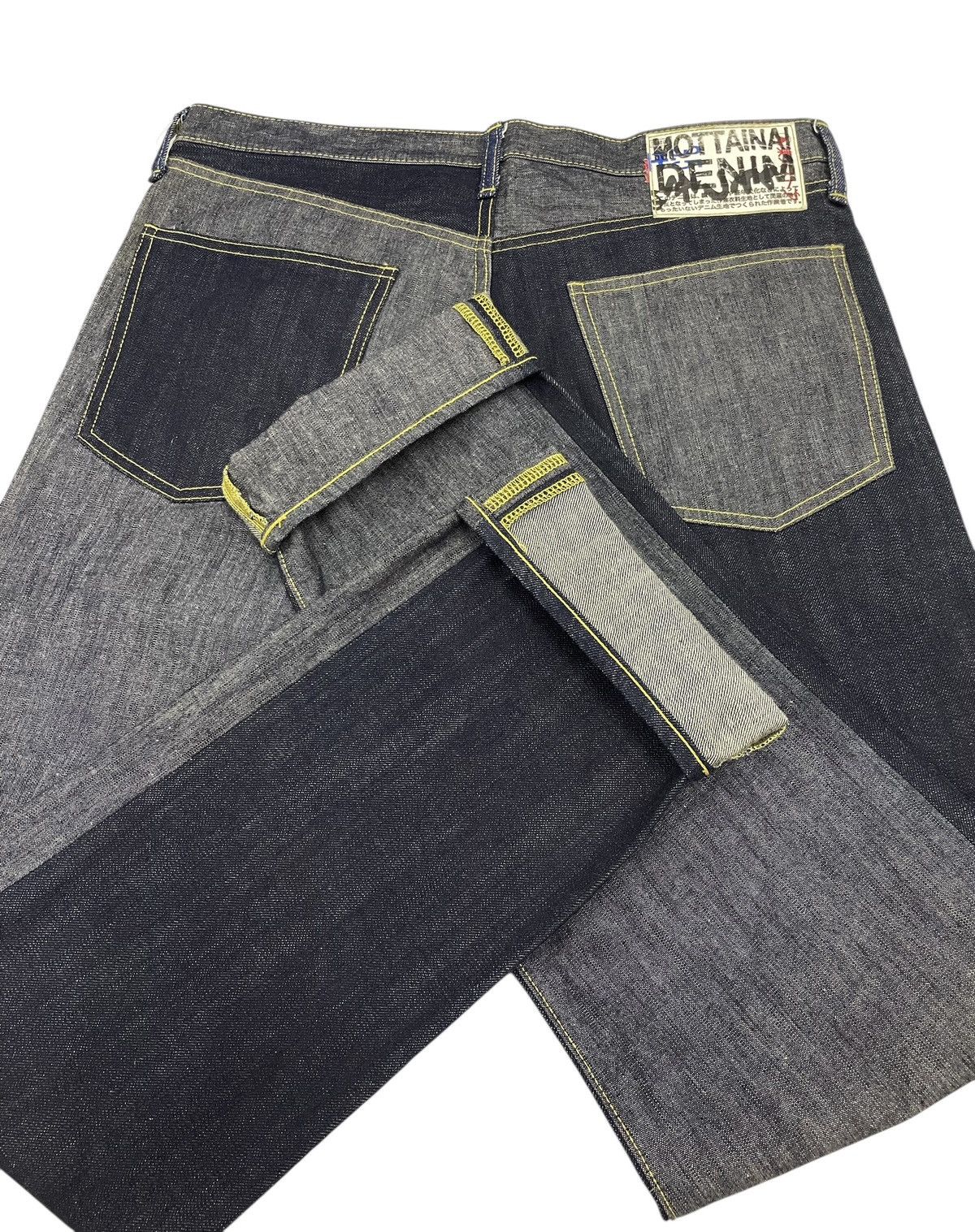 Kapital × Kapital Kountry Kapital Mottainai Denim Double Tones Jeans Size US 34 / EU 50 - 8 Thumbnail