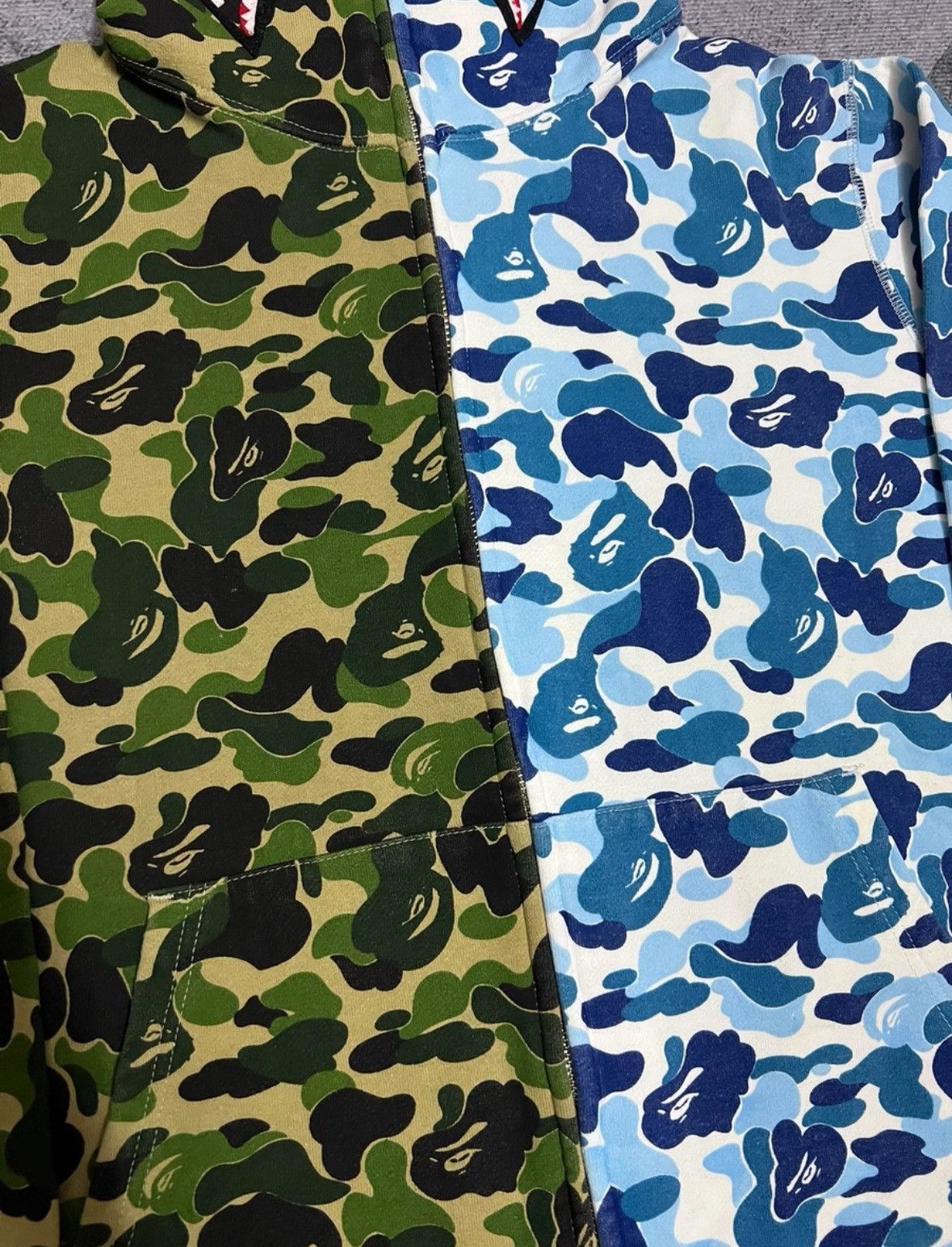 Bape BAPE CAMO SHARK FULL ZIP HOODIE Size US L / EU 52-54 / 3 - 4 Thumbnail