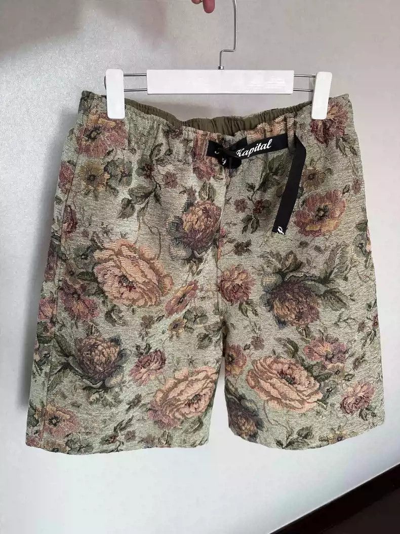 Kapital Kapital Kapital jacquard floral shorts-2507 Size US 36 / EU 52 - 1 Thumbnail