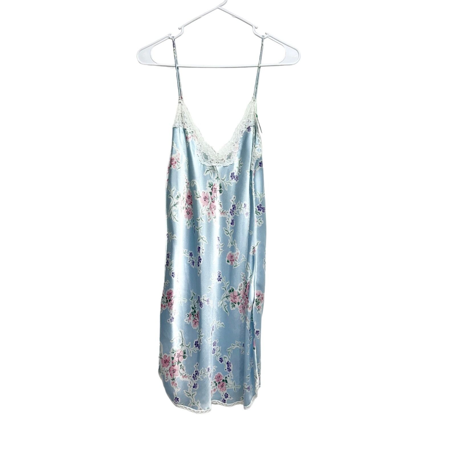 Vintage Vtg Barbizon Women Lace Slip Nightgown Mini Dress Medium Size M / US 6-8 / IT 42-44 - 1 Thumbnail
