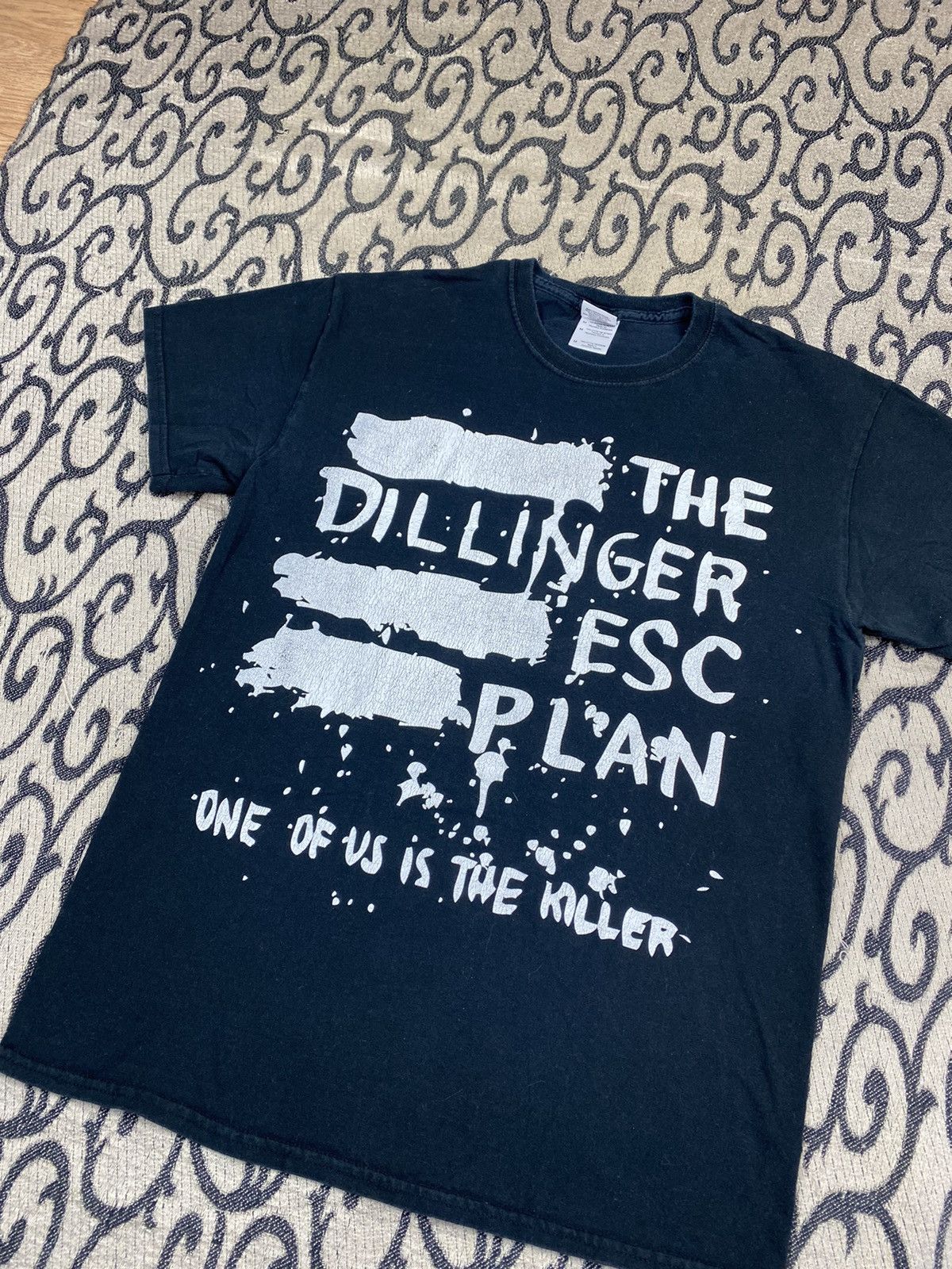 Band Tees × Vintage Vintage 00s The Dillinger Escape Plan Band Rock T-shirt Size US M / EU 48-50 / 2 - 2 Thumbnail