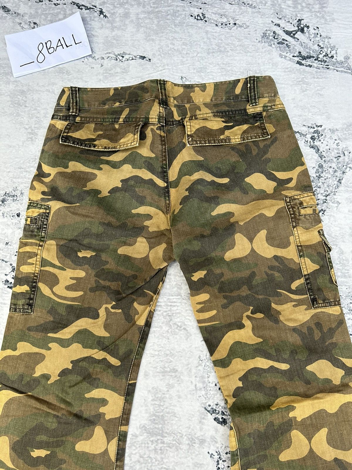 Takeo Kikuchi Takeo Kikuchi Camo Cargo Pants Size 29" - 8 Thumbnail