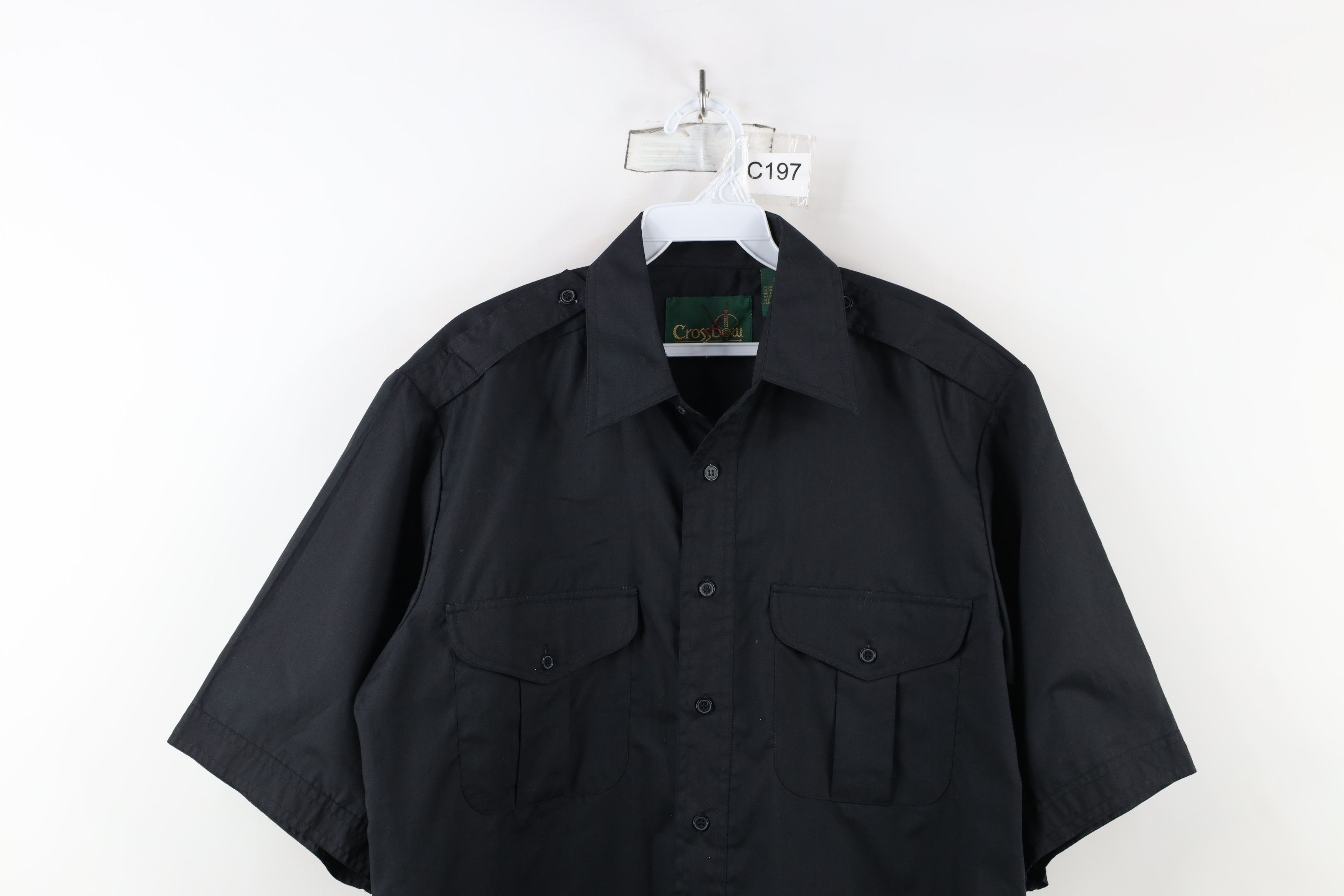 Vintage Vintage 90s Streetwear Military Safari Bush Button Shirt Size US M / EU 48-50 / 2 - 2 Thumbnail