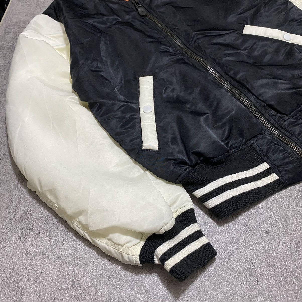 Comme des Garcons AW15 COMME DES GARCONS TWO-TONE MA-1 BOMBER JACKET BY GANRYU Size US M / EU 48-50 / 2 - 8 Thumbnail