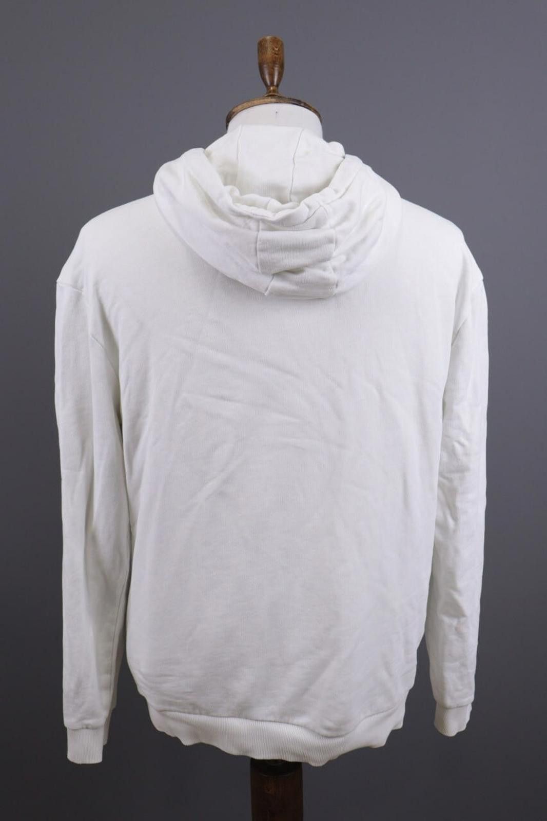 Fila Fula White Big Logo Long Sleeve Hoodie Sweater Size L Size US L / EU 52-54 / 3 - 11 Thumbnail