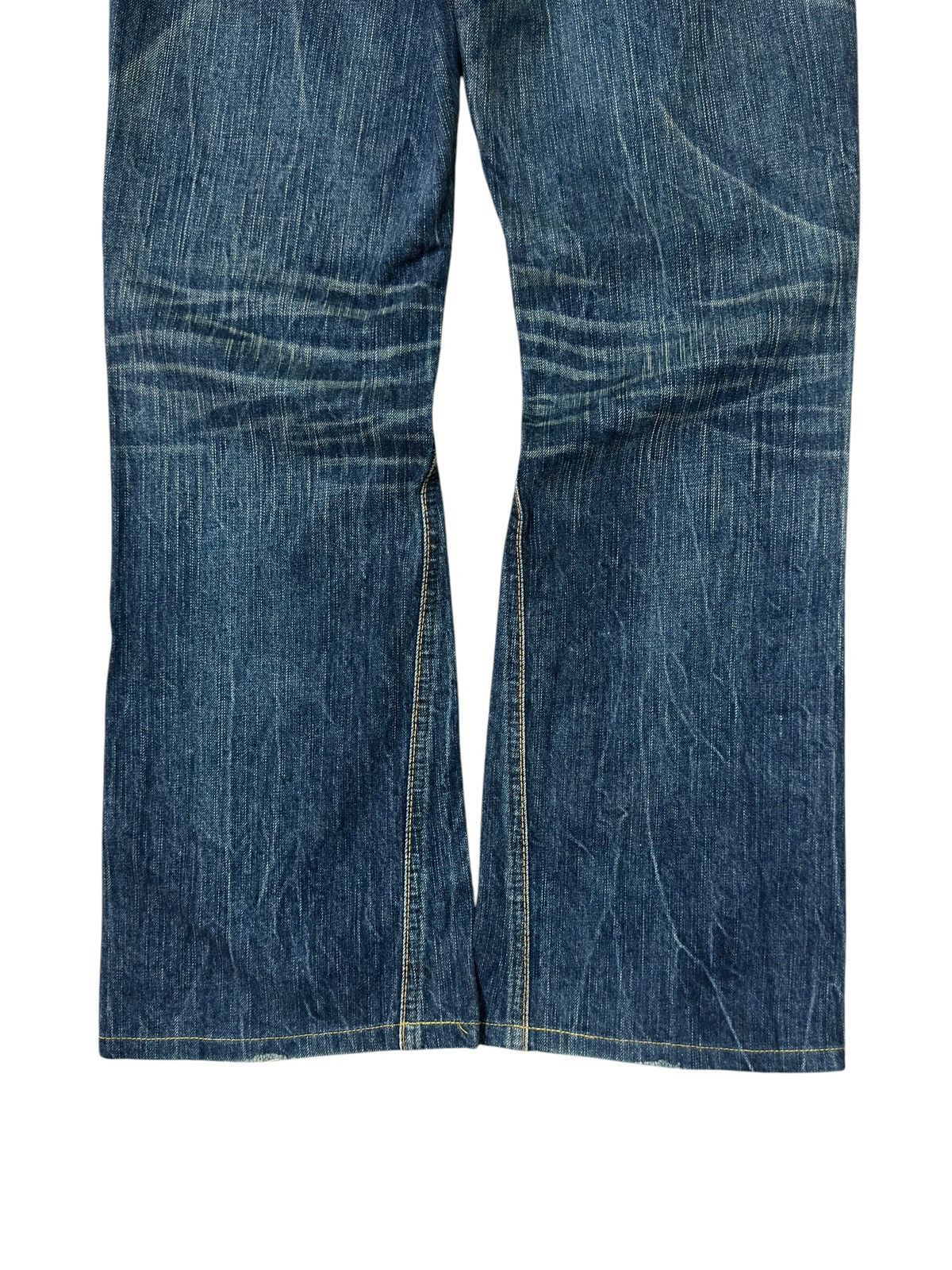 Edwin FLARE EDWIN 503 CLAWS ACID WASH JUNYA WATANABE STYLE DENIM Size US 29 - 13 Thumbnail
