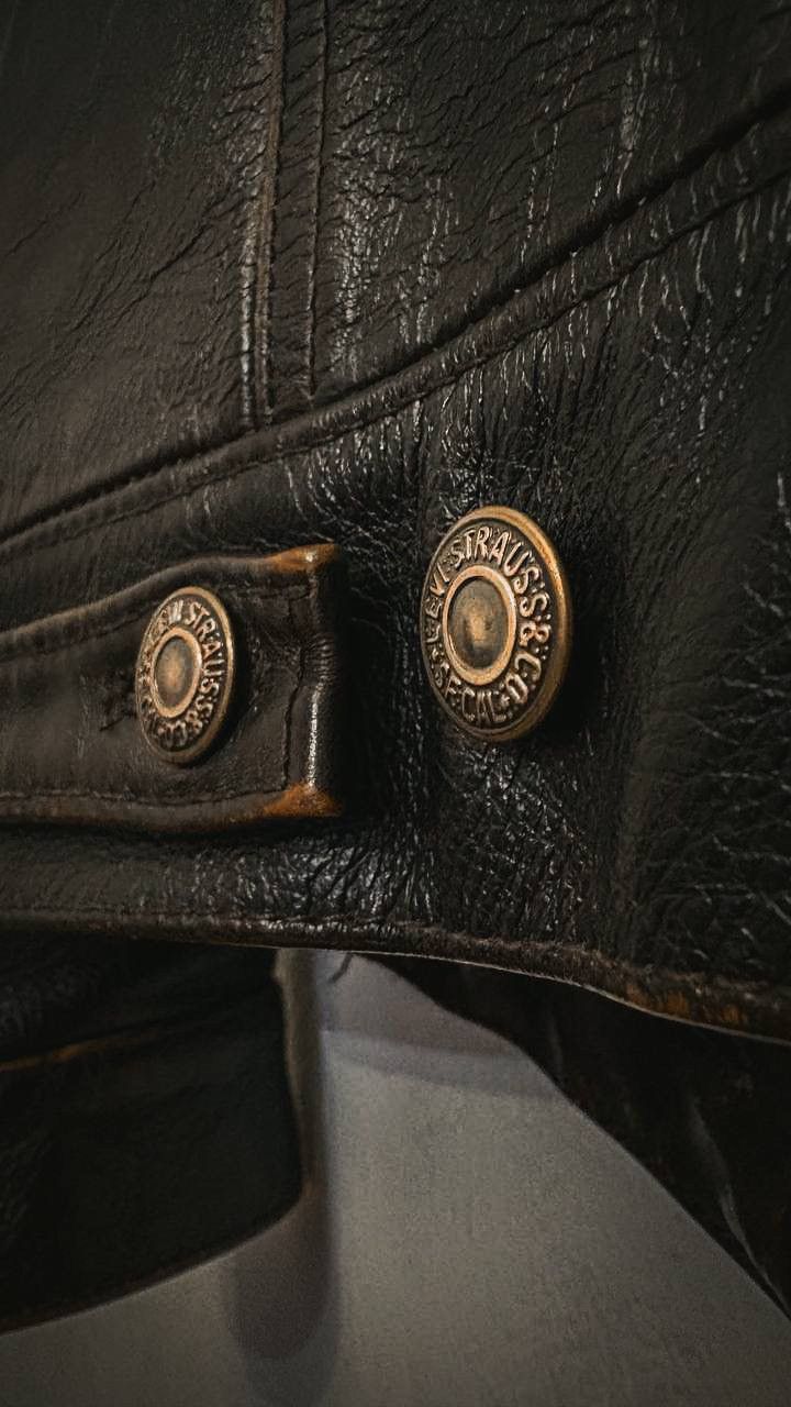 Levi's Vintage Clothing Vintage leather jacket Size 38S - 6 Thumbnail