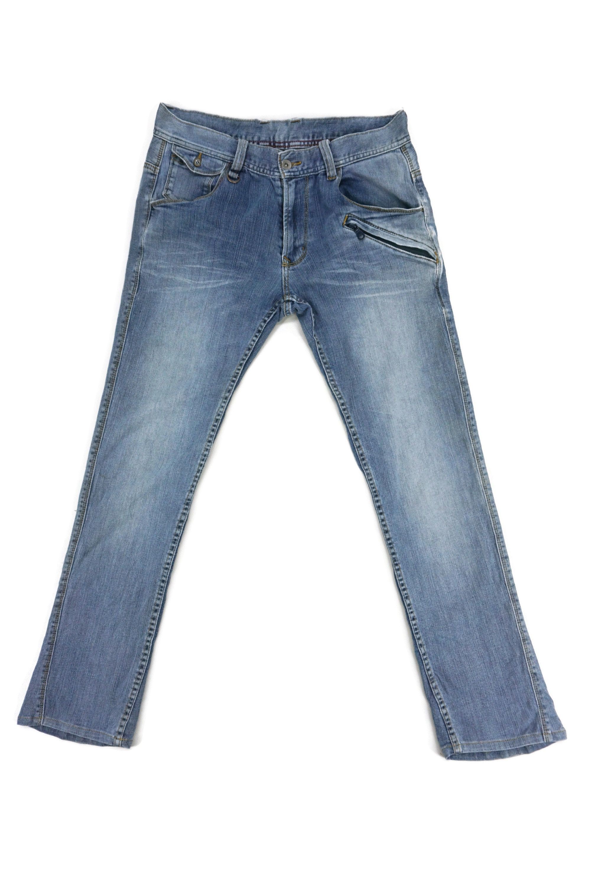 Japanese Brand Nicole Jeans fit W31xL30 Low-Rise Zipper Pocket Denim Size US 30 / EU 46 - 1 Thumbnail